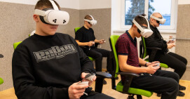 Wirtualna ekopracownia z okularami VR w MOW w Łobżenicy