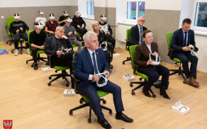 Wirtualna ekopracownia z okularami VR w MOW w Łobżenicy