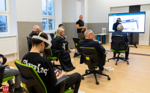 Wirtualna ekopracownia z okularami VR w MOW w Łobżenicy