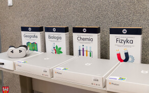 Wirtualna ekopracownia z okularami VR w MOW w Łobżenicy