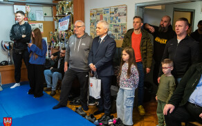 Mistrz olimpijski inspiruje młodzież