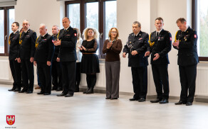 Starosta uhonorował dwóch strażaków