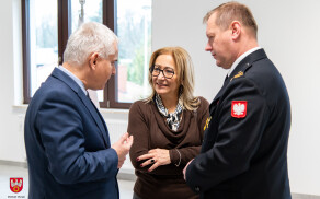 Starosta uhonorował dwóch strażaków