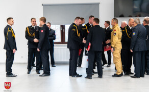 Starosta uhonorował dwóch strażaków