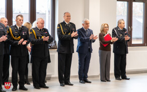 Starosta uhonorował dwóch strażaków