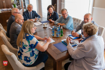 Rozmowy o infrastrukturze i współpracy