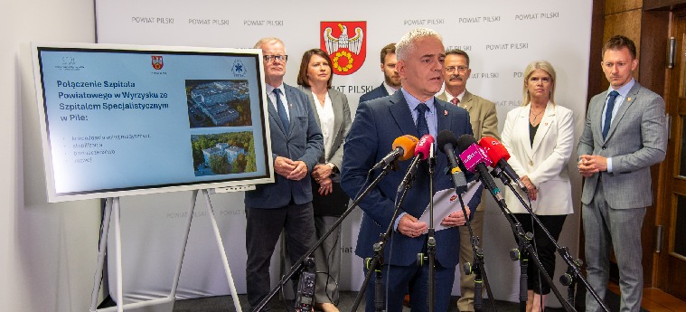 Powiat łączy Szpitale w Wyrzysku i w...