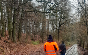 Zakończono modernizację części torowiska kolejki wąskotorowej