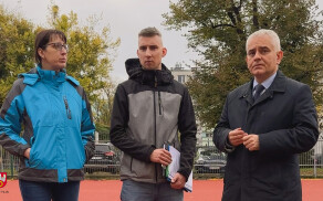 Trwa budowa nowoczesnego boiska przy Budowlance