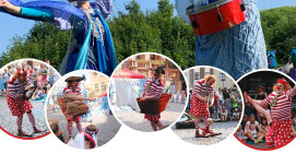 Spektakl plenerowy Stary Clown i Morze