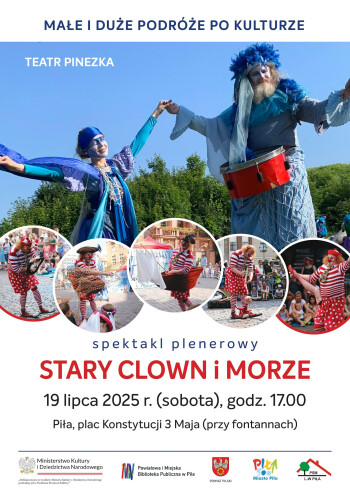 Spektakl plenerowy Stary Clown i Morze