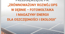 DPS w Dębnie stawia na zieloną przyszłość