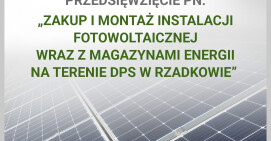 DPS w Rzadkowie na fali zielonej energii