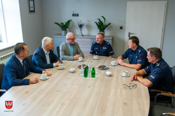 Wizyta w Szkole Policji w Pile