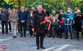Odsłonięcie tablicy pamiątkowej