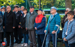 Odsłonięcie tablicy pamiątkowej