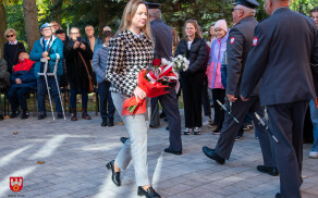 Odsłonięcie tablicy pamiątkowej