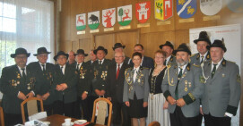 Bractwa gościły w Starostwie