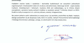 Oświadczenie Starosty Pilskiego