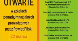 Poznaj ofertę edukacyjną szkół ponadgimnazjalnych