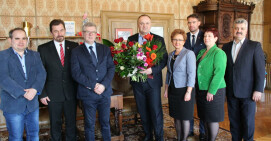 Samorządowcy w starostwie i u starosty