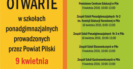 Drzwi Otwarte w szkołach ponadgimnazjalnych