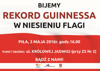 Flaga gotowa, czy będzie rekord?