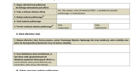 „Małe granty” na nowych formularzach