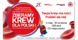 W czwartek „Zbieramy Krew dla Polski”