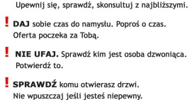 Nie daj się oszukać „na wnuczka” i „na policjanta”!