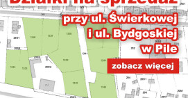 Działki budowlane już na sprzedaż!