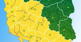 Ostrzeżenie przed silnym wiatrem