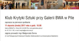 W poszukiwaniu krytyków sztuki – BWA zaprasza do „Klubu”