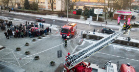 Co robić na wypadek pożaru? Ćwiczenia w Starostwie