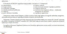 Floriany! Weź udział w konkursie