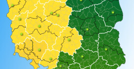 Ostrzeżenie przed możliwym oblodzeniem dróg i chodników