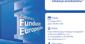 Szkolenie dla potencjalnych beneficjentów Działania 8.1.1 WRPO – Edukacja przedszkolna - 15.02.2017r.