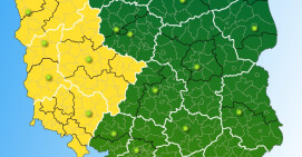 IMGW ostrzega przed burzami z gradem!
