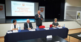 Przedsiębiorcy uczestniczyli w warsztatach z prawa budowlanego 
