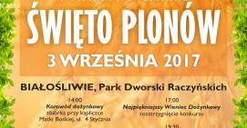 Powiatowe Święto Plonów odbędzie się w Białośliwiu!