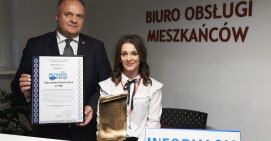 Starostwo nagrodzone za doskonałą obsługę
