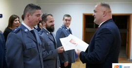 Starosta podziękował policjantom