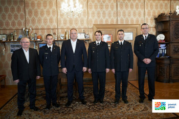 Starosta pogratulował strażakom