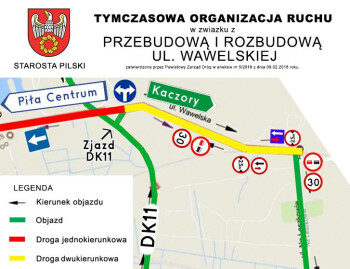 Zmiana organizacji ruchu na ul. Wawelskiej