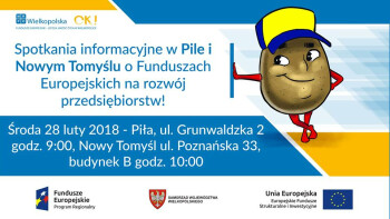 Spotkania informacyjne o Funduszach Europejskich na rozwój przedsiębiorstw
