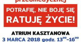 Ratuję życie! W sobotę zapraszamy na szkolenia z pierwszej pomocy