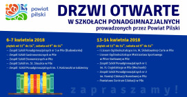 Drzwi otwarte w szkołach średnich. Gimnazjalisto, wybierz się!  