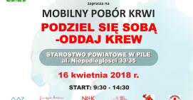 Krwiobus pod Starostwem Powiatowym. Zapraszamy!