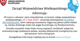 Uwaga! Niedługo wejdą w życie uchwały antysmogowe