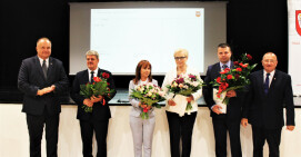 Gratulacje dla nowych dyrektorów 